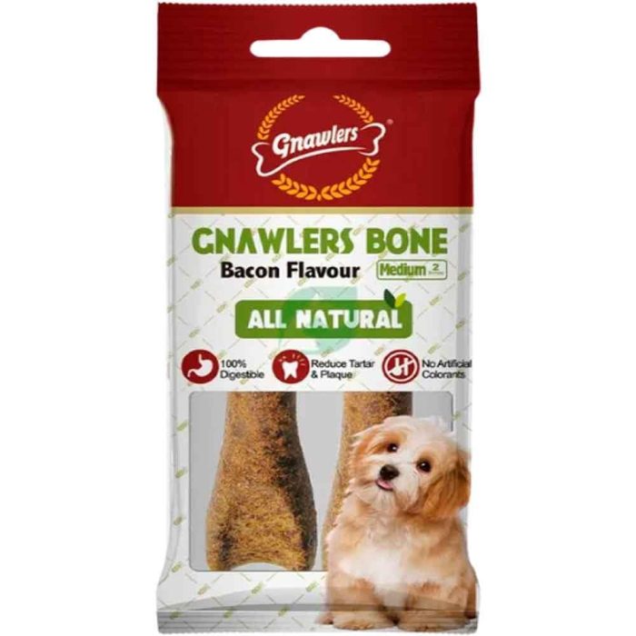 Gnawlers Beef Bone 11.5 Cm 2 Li