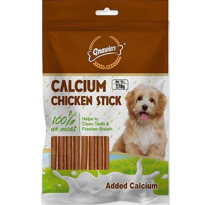 Gnawlers Calcium Chicken Stick