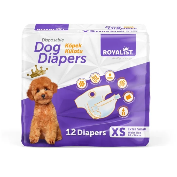 Royalist Köpek Eğitim Külot (12'li) XS