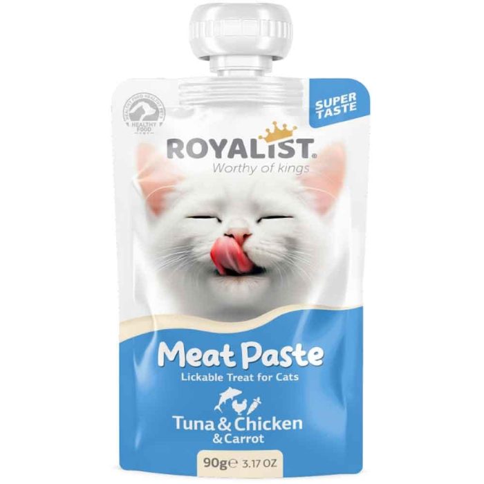 Royalist Cat Meat Paste Tuna&Chicken&Carrot 12x90Gr