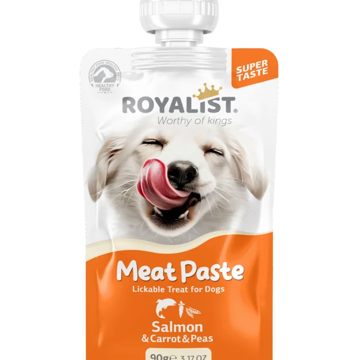 Royalist Meat Paste Dog Salmon&Carrot 12x90Gr