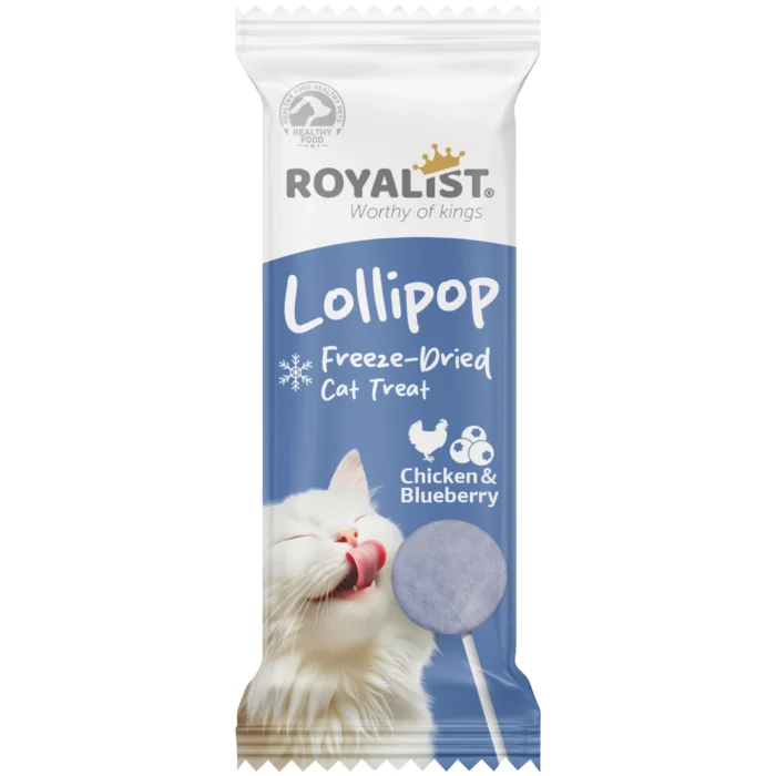 Royalist Tavuklu Ve Yaban Mersinli Lolipop Ödül 48x1.4Gr