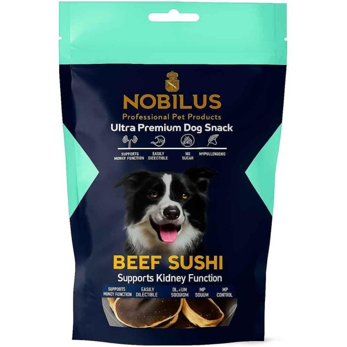 Nobilus Pet Treats Beef Sushi