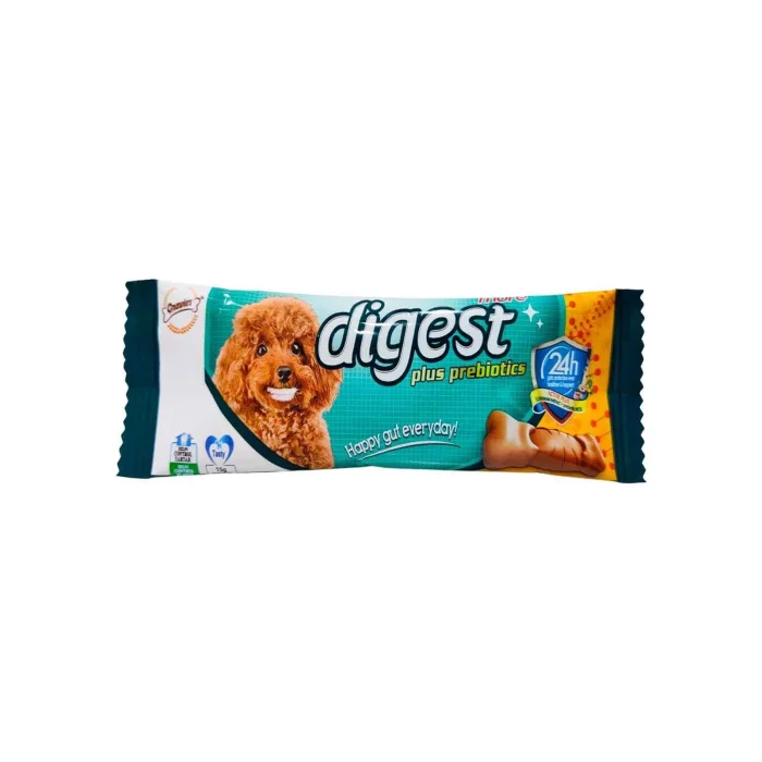 Gnawlers Digest More Dental Prebiyotik Köpek Ödülü 48x15 Gr