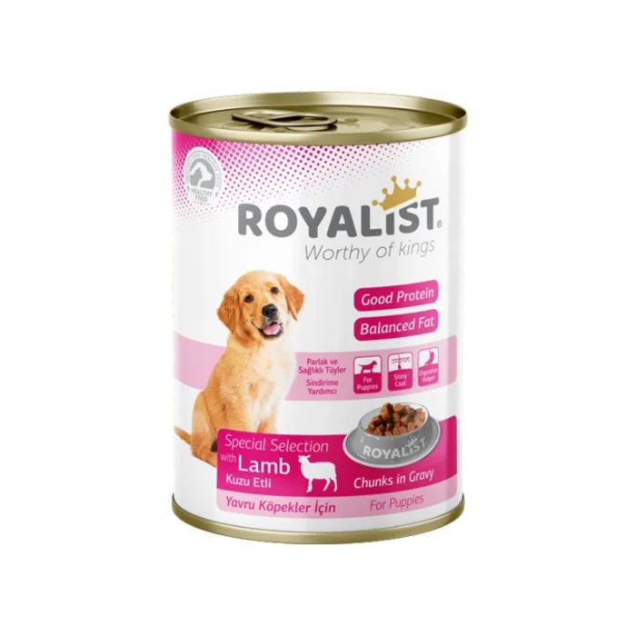 Royalist  Dog Lamb Yavru Konserver 400 Gr