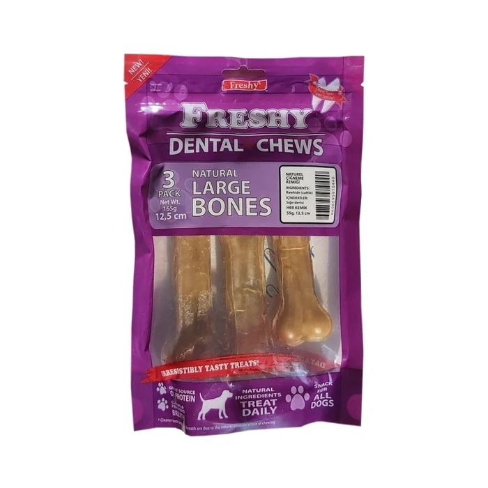 Freshy Dental Naturel 3'lü Kemik