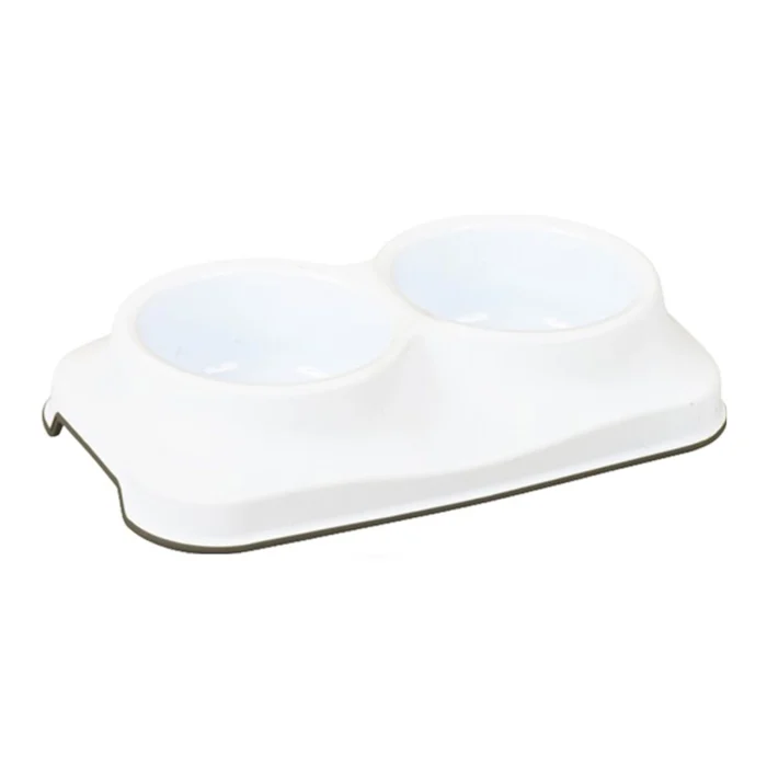 Plastart Kedi ve Köpek Mama Kabı (0.4+0.4)