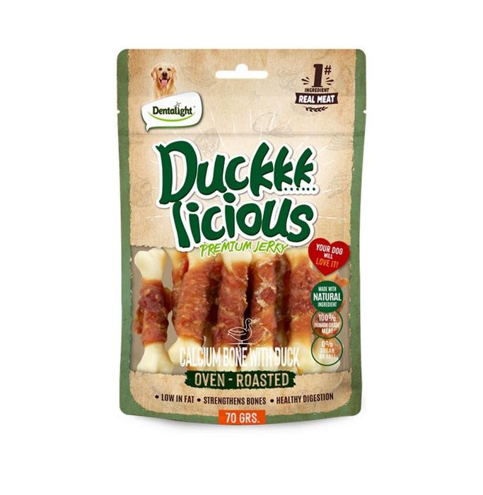 DENTALIGHT DUCKKK CALCIUM BONE WITH DUCK 70G