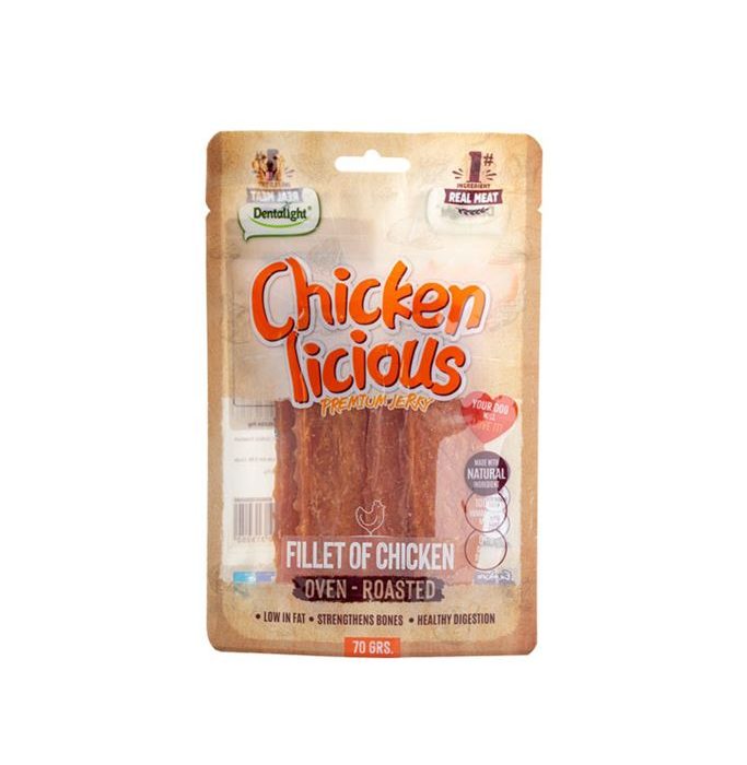 DENTALIGHT CHICKEN FILLET OF CHICKEN 70G